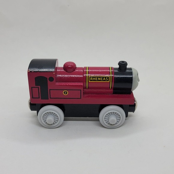 Thomas & Friends Wooden Railway Train Tank Engine Rheneas 2003 Learning Curve - Picture 4 of 7